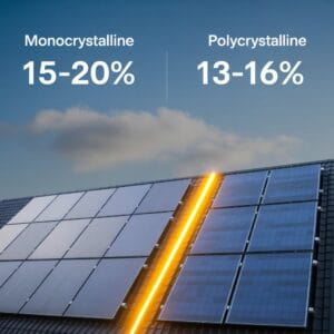 mono vs poly solar panels in Pakistan and their efficiency